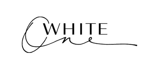 logo white one